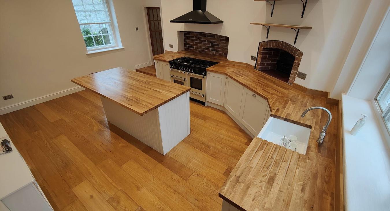 Kitchen and Utility room electrical installation by Joe Newton Electrical, Dorchester