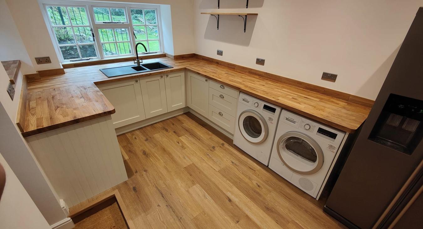 Kitchen and Utility room electrical installation by Joe Newton Electrical, Dorchester