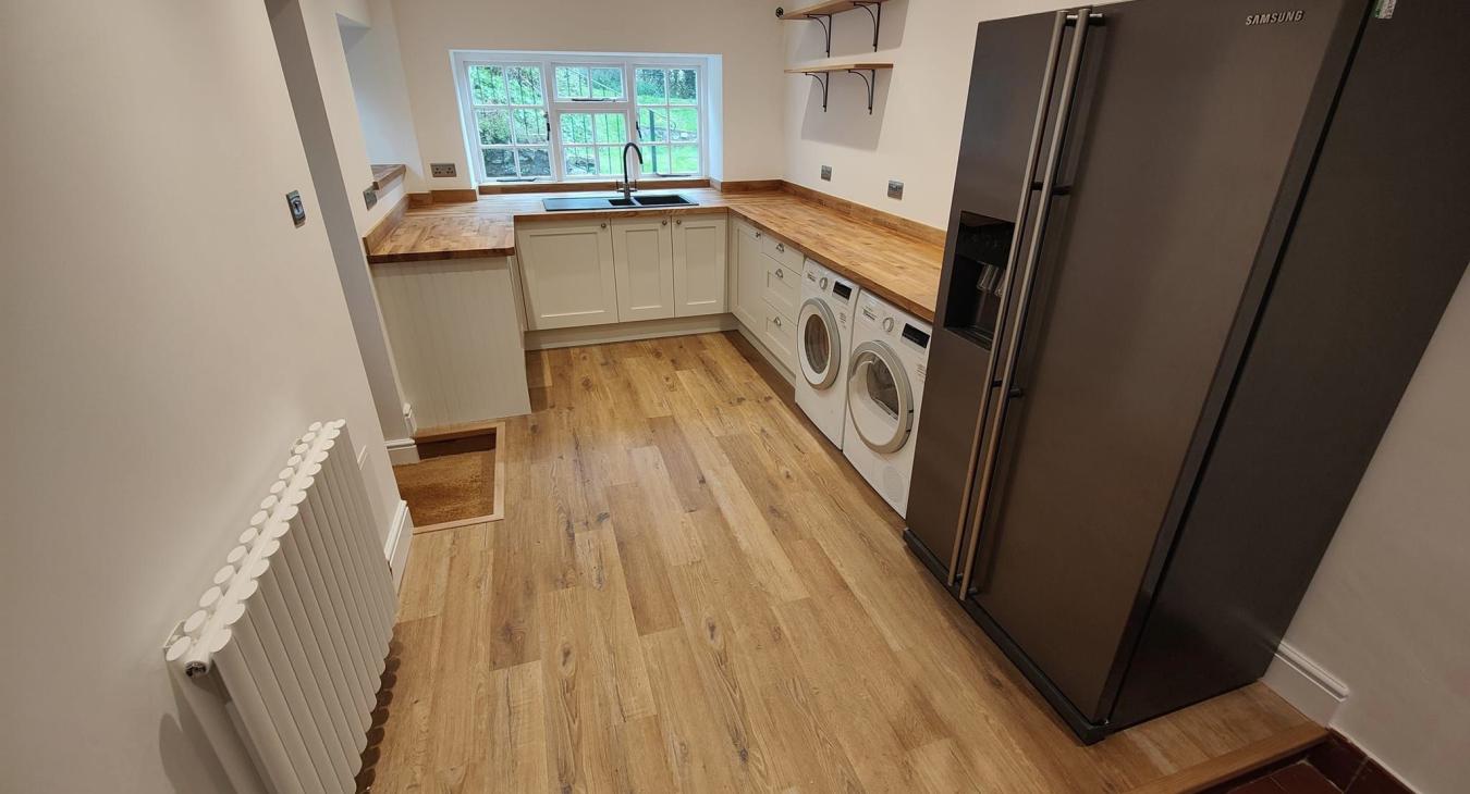 Kitchen and Utility room electrical installation by Joe Newton Electrical, Dorchester