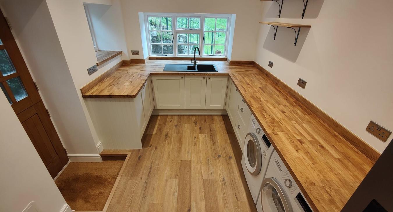 Kitchen and Utility room electrical installation by Joe Newton Electrical, Dorchester