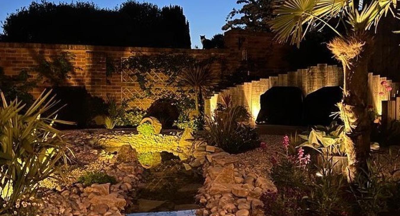 Garden Lighting Design in Dorchester by Joe Newton Electrical