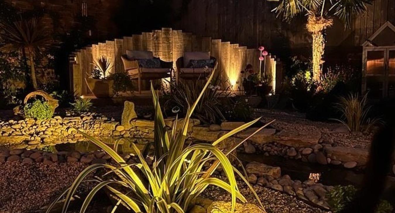 Garden Lighting Design in Dorchester by Joe Newton Electrical